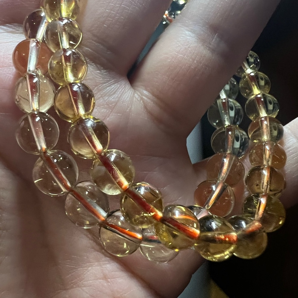 Citrine bracelet high quality ..